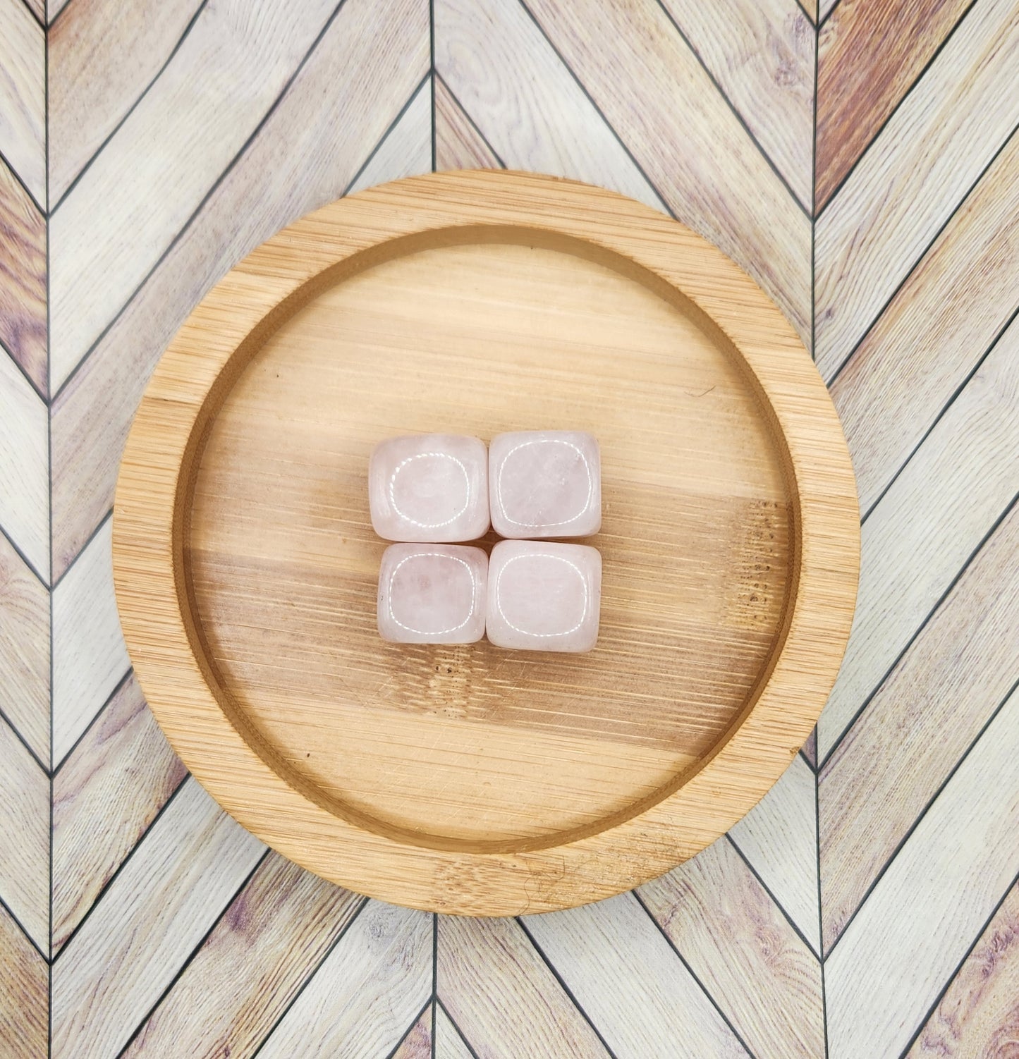 Rose Quartz Cube
