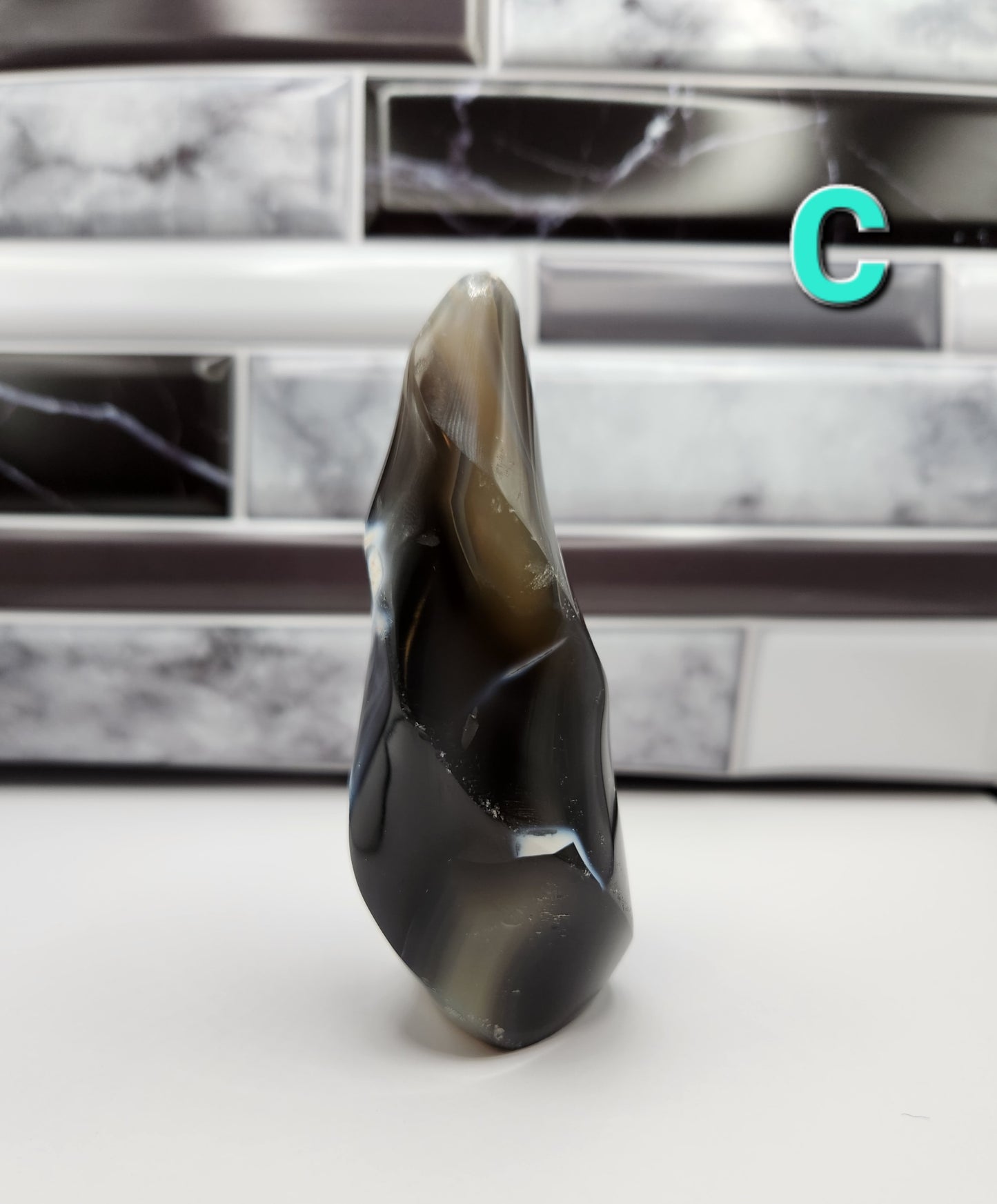 Orca Agate Flame