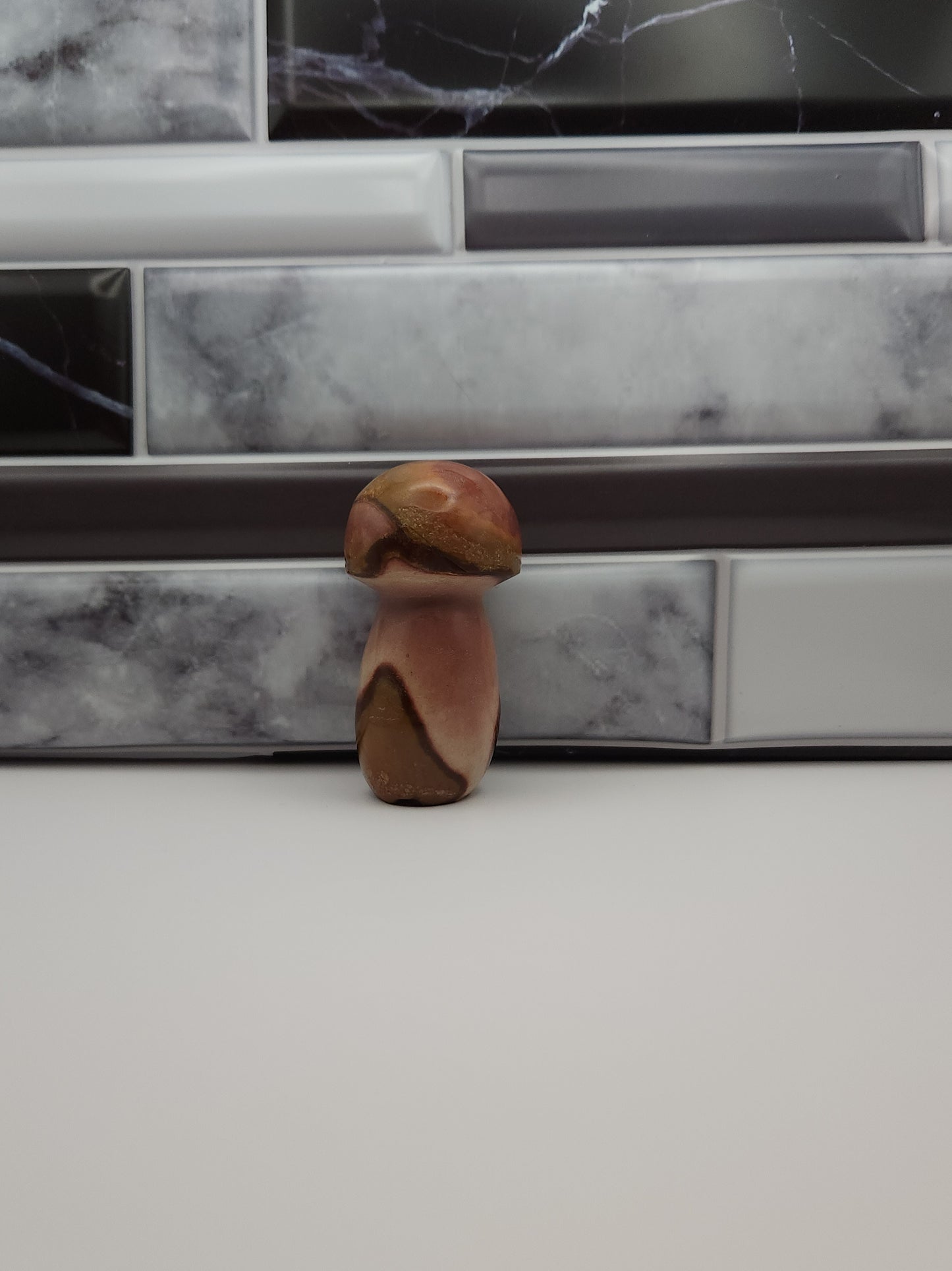 Polychrome Jasper Mushroom
