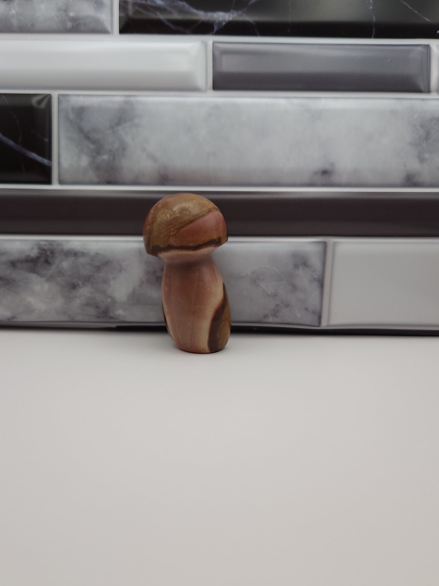 Polychrome Jasper Mushroom
