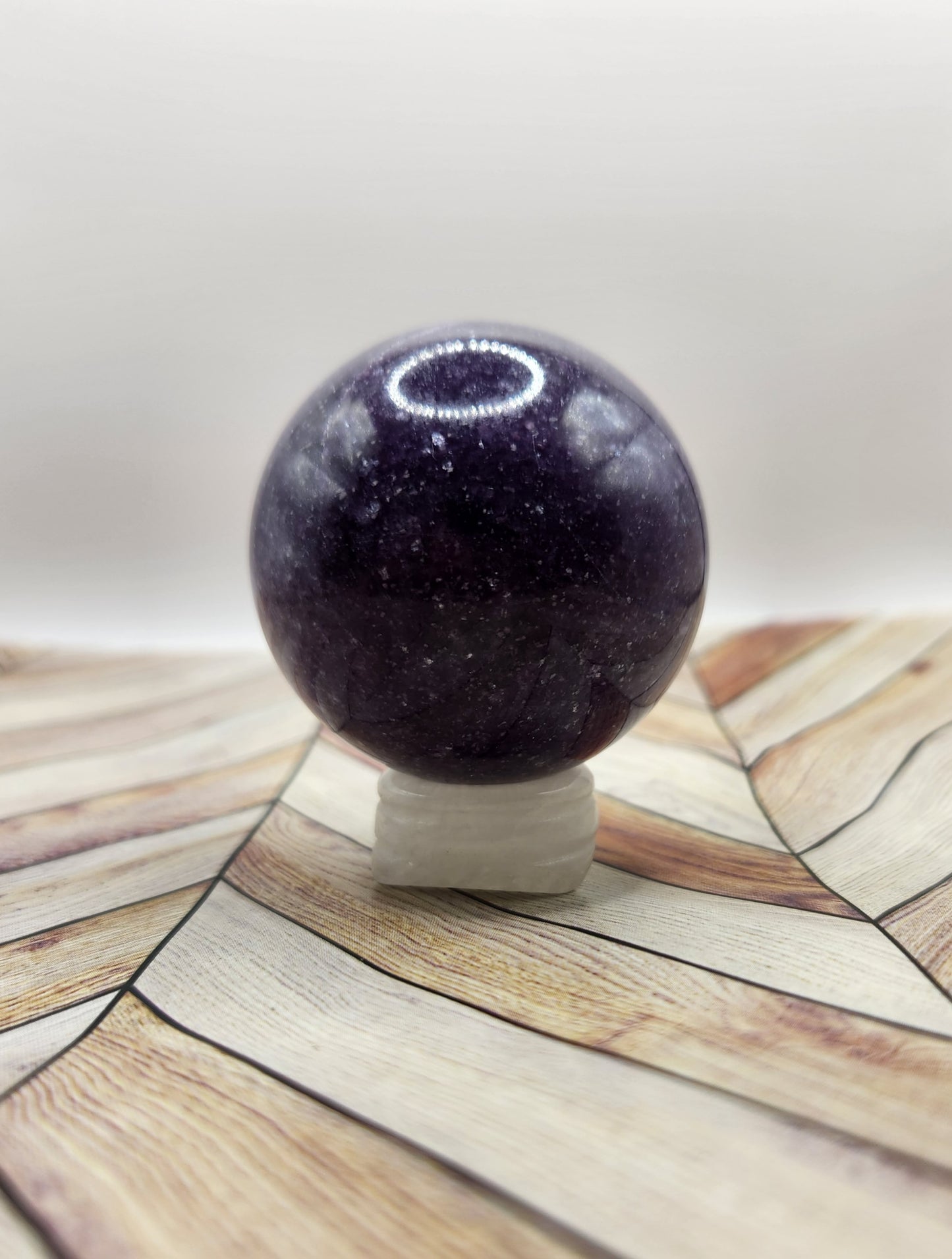 Crystal Sphere Stand