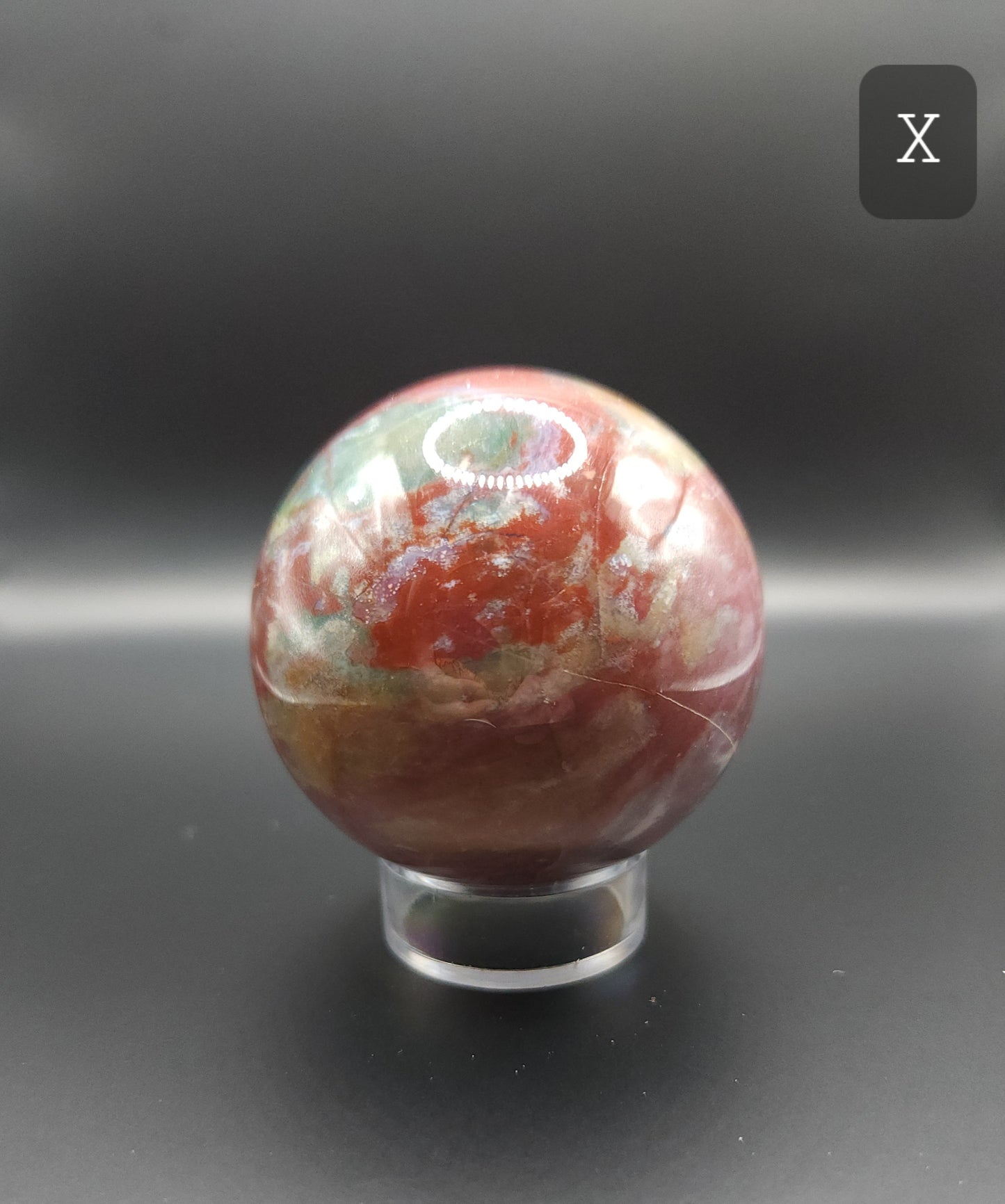 Sea Jasper Sphere (YOU PICK)