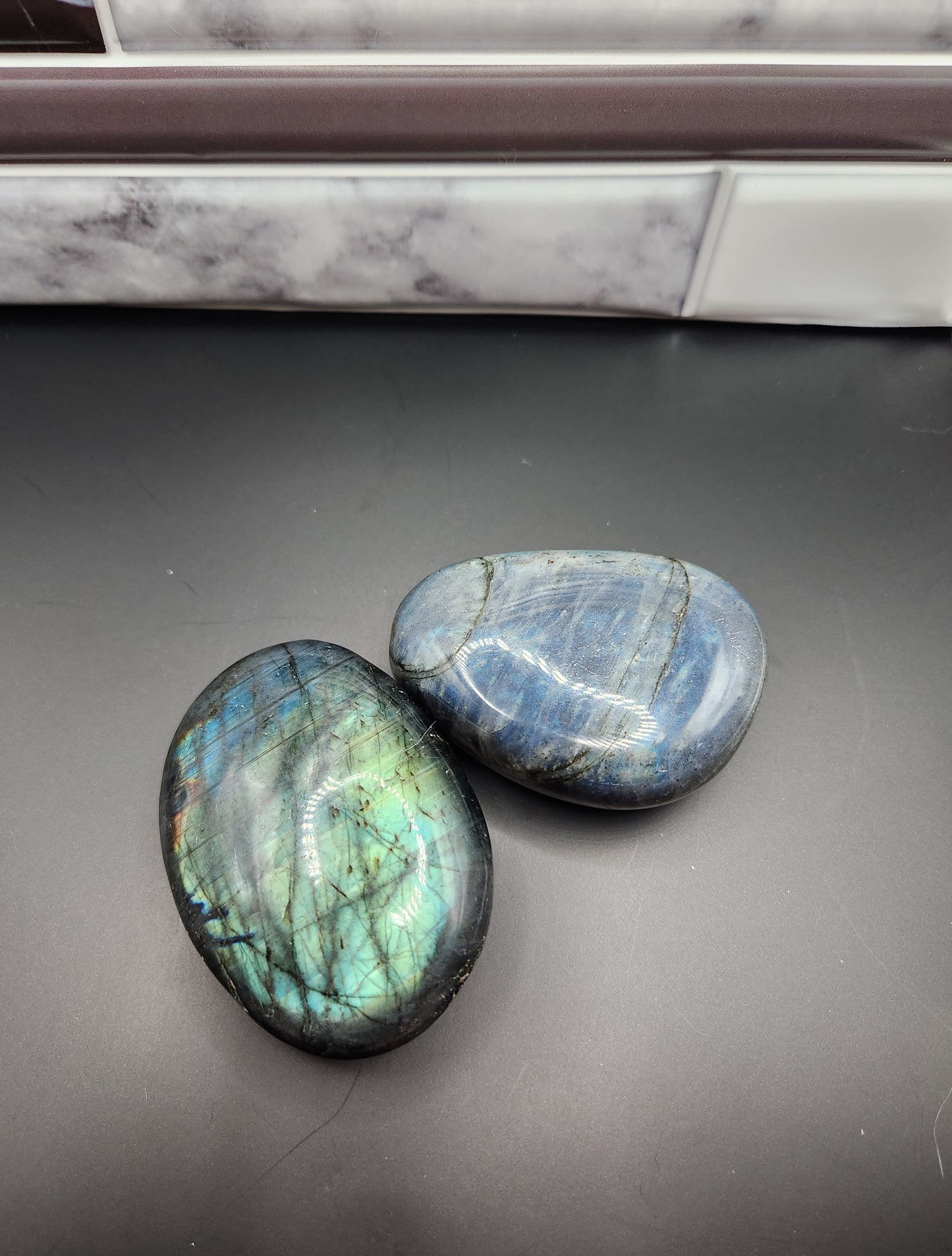 Labradorite Palm Stone