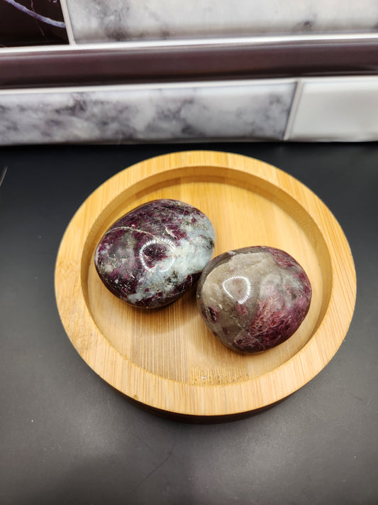 Rubellite Palm Stone