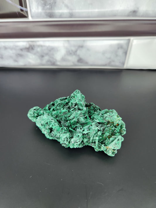 Fibrous Malachite Specimen