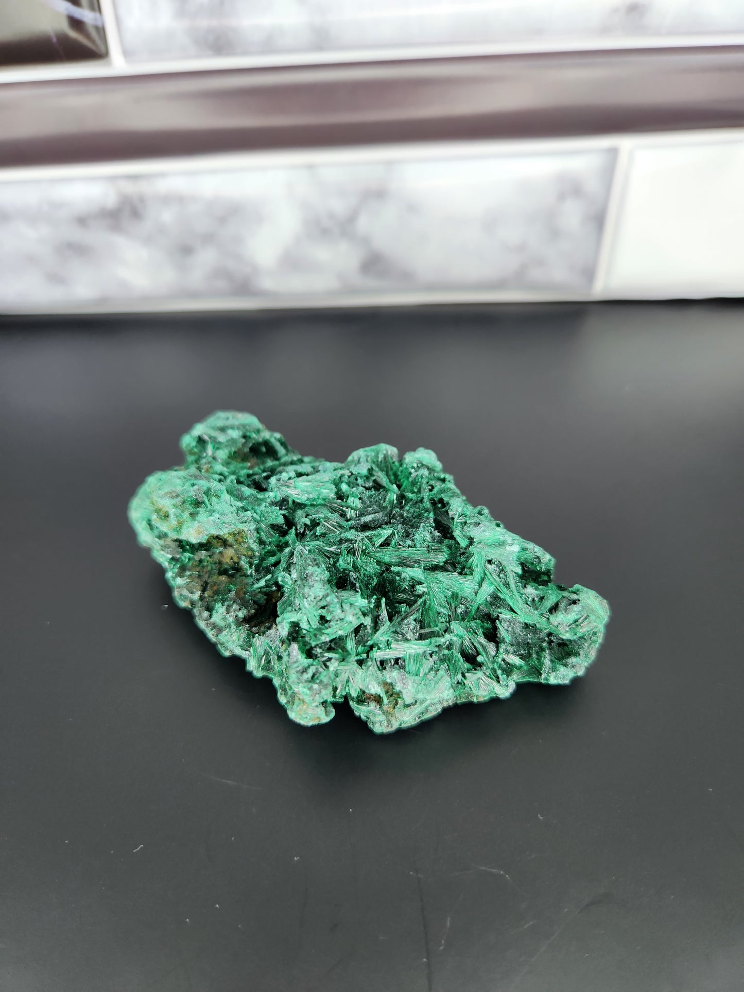 Fibrous Malachite Specimen