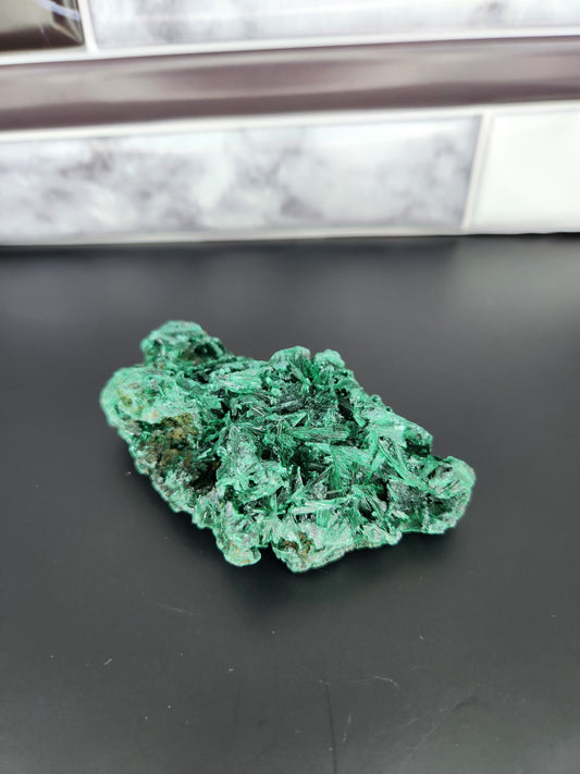 Fibrous Malachite Specimen