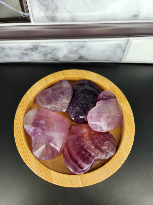 Fluorite Heart