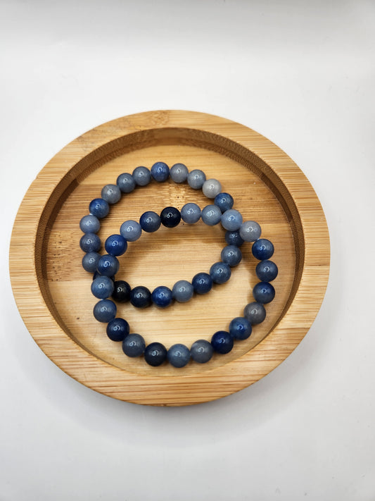 Blue Aventurine Bracelet - 8mm