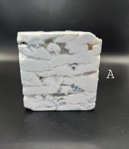 White Agate Slab