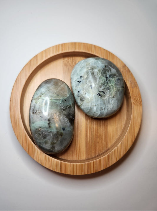 Garnierite Palm Stone