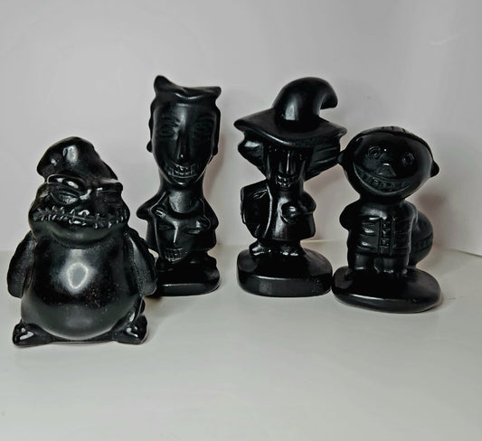 Black Obsidian Nightmare Before Christmas Character Set