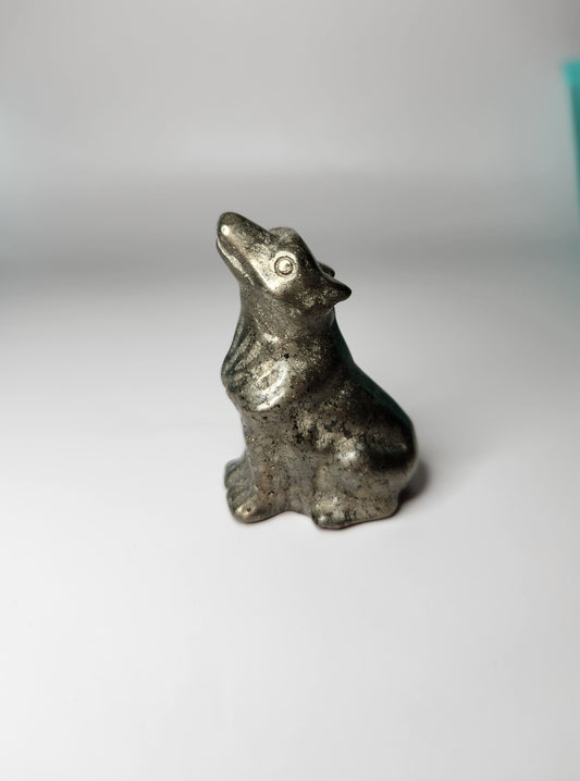 Wolf Carving