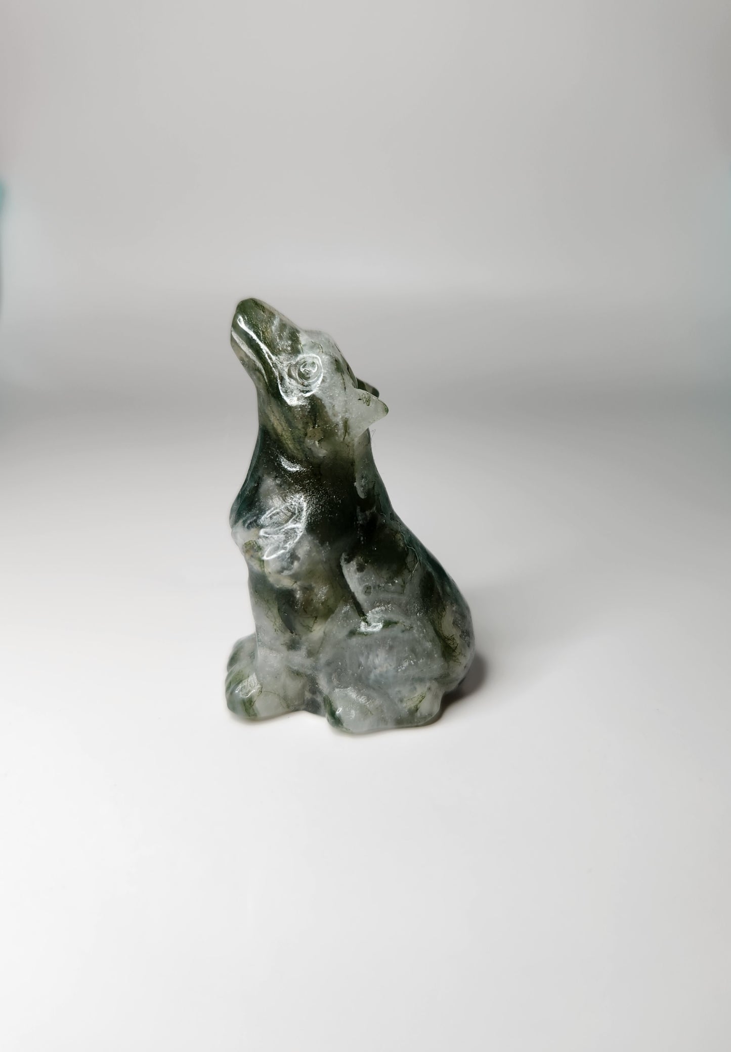 Wolf Carving
