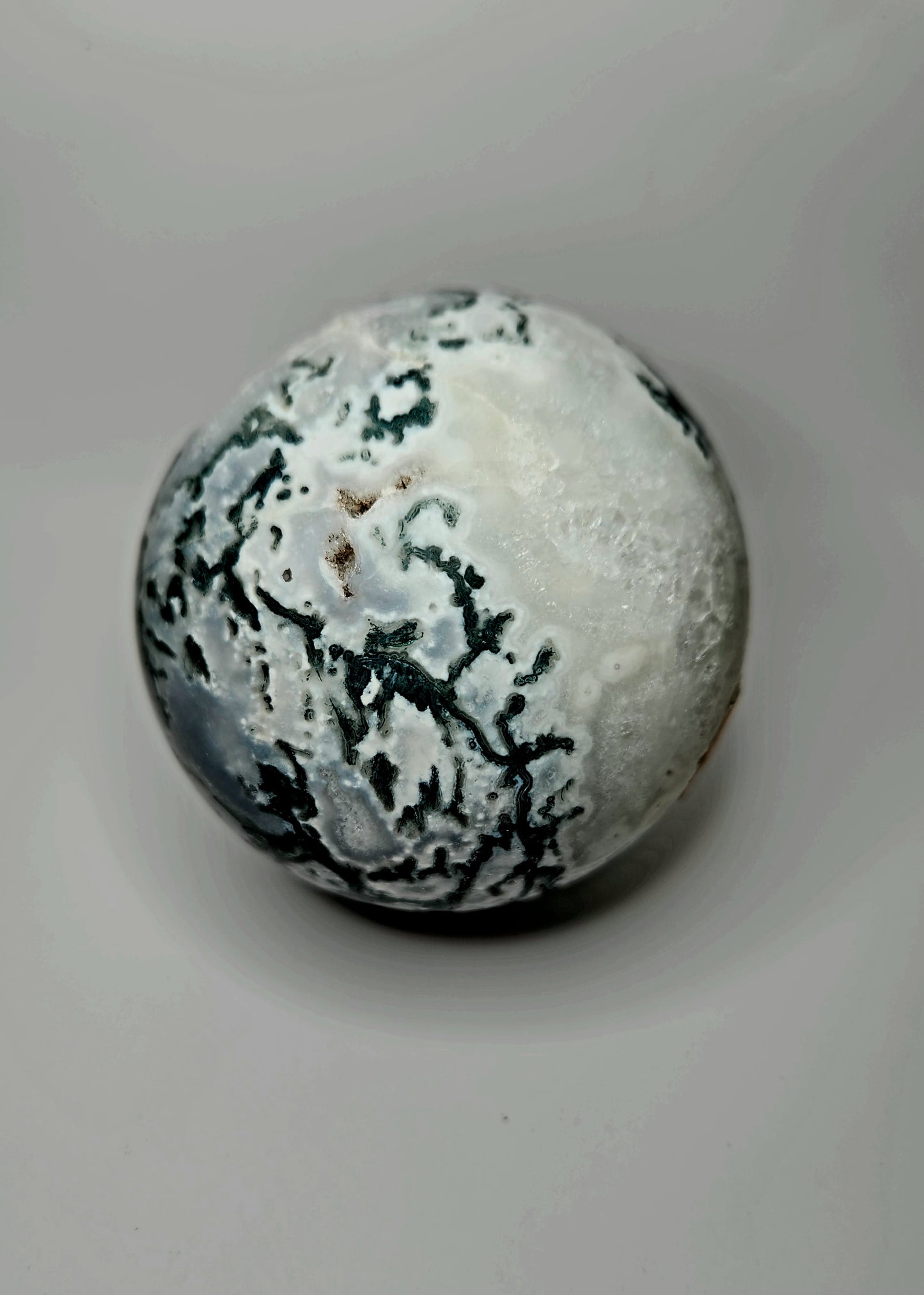 Druzy Tree Agate Sphere