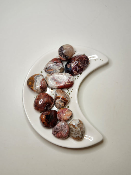 Mexican Lace Agate Tumble