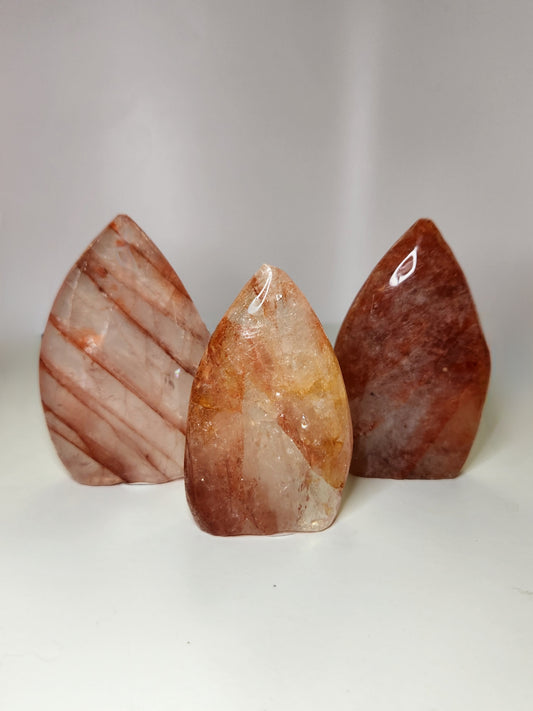 Fire Quartz Tear Drop Flame