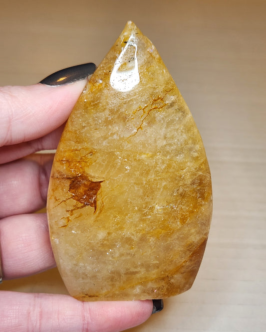 Golden Healer Tear Drop Flame