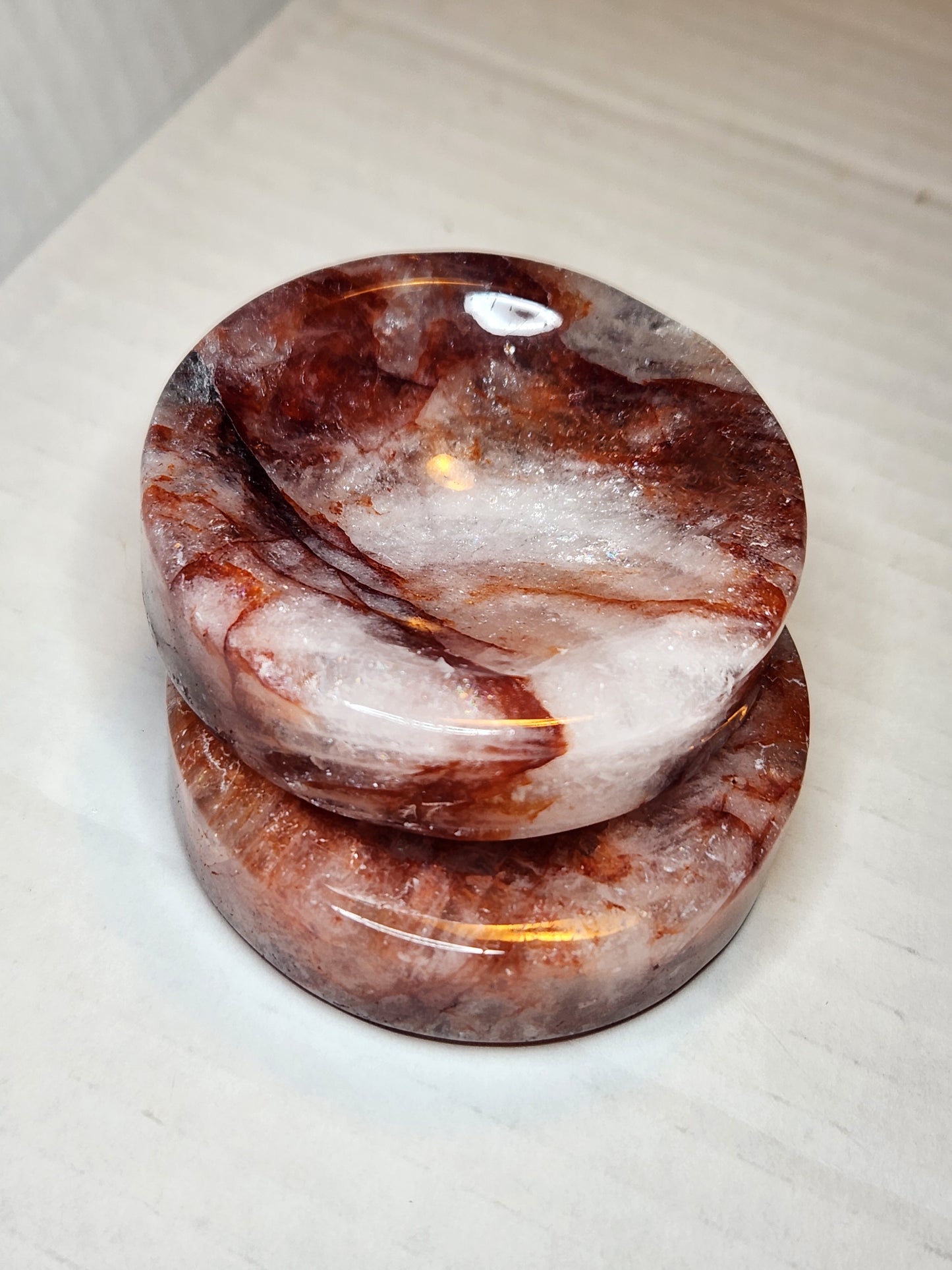 Fire Quartz Ring Bowl