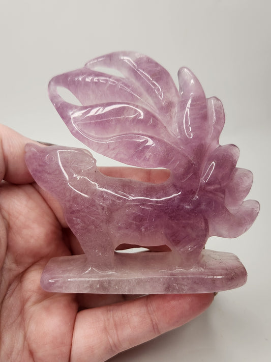 Fluorite Nine Tail Fox