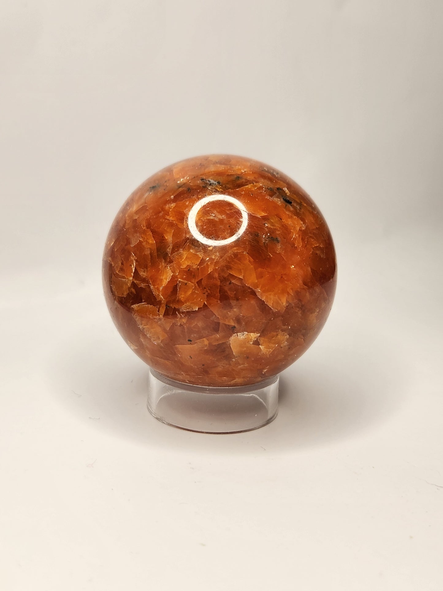 Orchid Calcite Sphere