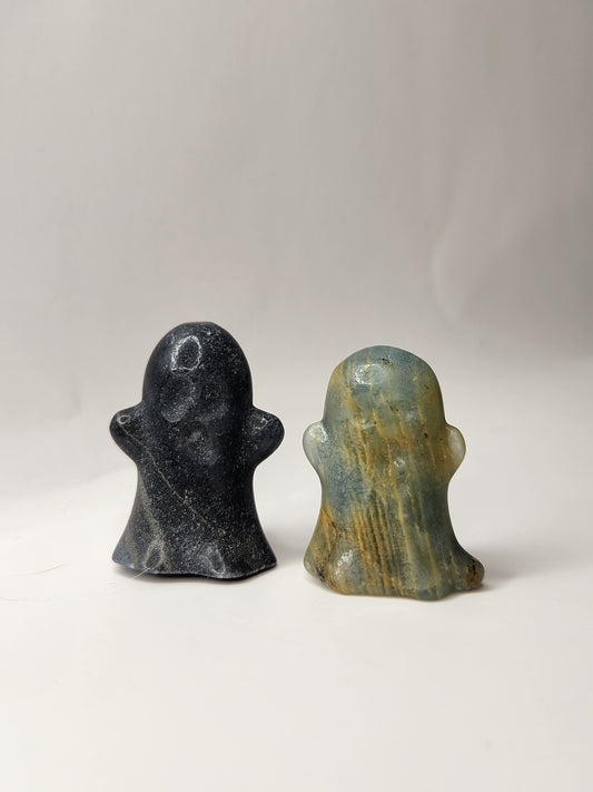 Mini Ghost Carving - tall