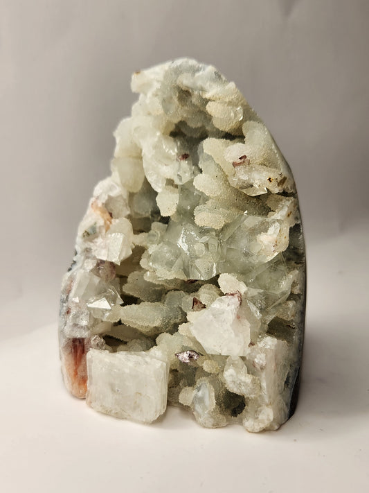 Chalcedony with Calcite Free Form