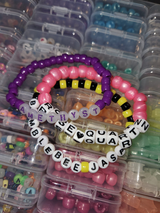 TS Inspired Crystal Themed Friendship Bracelets