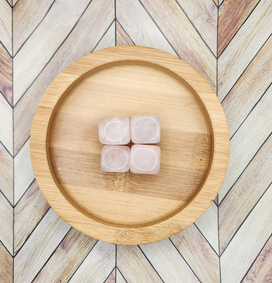 Rose Quartz Cube